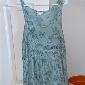 Free People Blue Floral Sundress